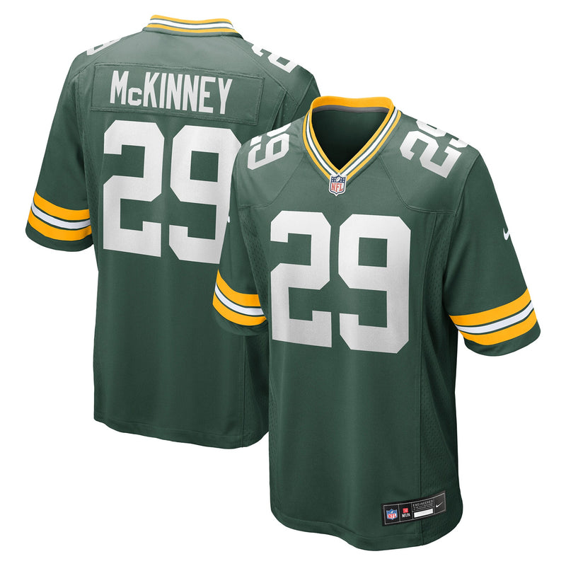 Green Bay Packers Xavier McKinney Green Team Game Jersey