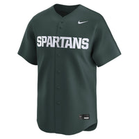 Green Michigan State Spartans Baseball Limited Jersey