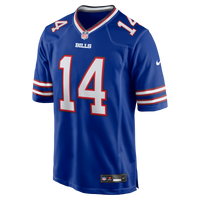 Buffalo Bills Frank Reich Royal Game Retired Player Jersey