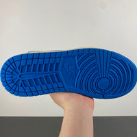 Low Top Sneakers, Blue White Colorway, Reverse Hook Design, Lace Up Design, Casual Gift for Sneaker Fans