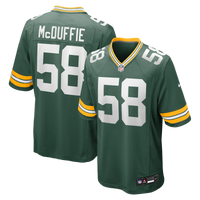 Green Bay Packers Isaiah McDuffie Green Game Jersey