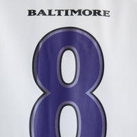 Baltimore Ravens Lamar Jackson White Game Jersey