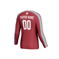 Washington State Cougars NIL Pick-A-Player Lightweight Collegiate Volleyball Fashion Jersey - Crimson