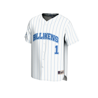 #1 Saint Louis Billikens Lightweight Baseball Fashion Jersey - White