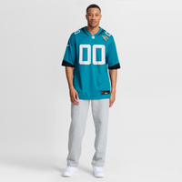 Jacksonville Jaguars Teal Custom Game Jersey
