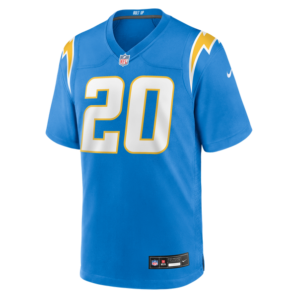 Los Angeles Chargers Cam Hart Powder Blue Team Game Jersey