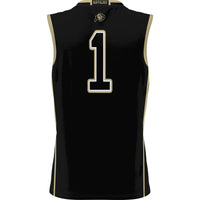 #1 Colorado Buffaloes Replica Lightweight Basketball Jersey - Black