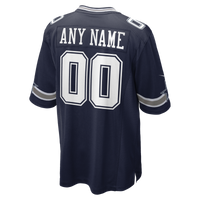 Dallas Cowboys Navy Custom Game Jersey