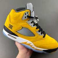 Low Top Sneakers, Yellow Colorway, Lace Up Design, Casual Gift for Sneaker Fans