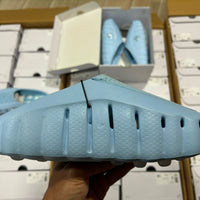 Slides, Blue Colorway, Slip On Design, Casual Gift for Shoe Lovers