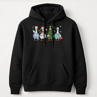 Silly Goose Medical Team Graphic Pullover, Christmas Nurse Hoodie, Humorous RN Nursing Student Hooded Sweatshirt