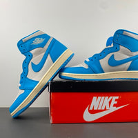 High Top Sneakers, Blue White Colorway, Lace Up Design, Casual Gift for Sneaker Fans