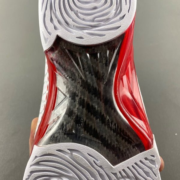 Low Top Sneakers, White Red Colorway, Lace Up Design, Casual Gift for Sneaker Fans