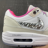 Low Top Sneakers, White Colorway, Reflective Detail, Lace Up Design, Casual Gift for Sneaker Fans