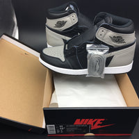Retro High Top Sneakers, Black Gray Colorway, Lace Up Design, Casual Gift for Sneaker Fans