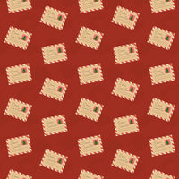 Vintage North Pole Gift Wrap, Dear Santa Letter Wrapping Paper, Christmas Mail Holiday Wrapping Paper, Retro Santa Claus Present Paper Roll