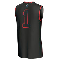 Howard Bison Lightweight Collegiate Basketball Fashion Jersey - Black