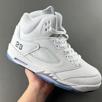 Low Top Sneakers, White Silver Colorway, Leather Footwear, Lace Up Design, Casual Gift for Sneaker Fans