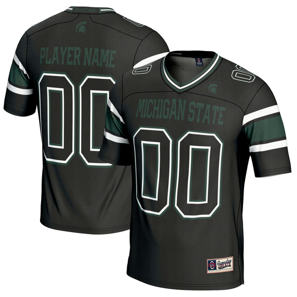 Michigan State Spartans NIL Pick-A-Player Football Jersey - Black