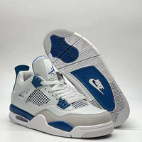 Sneakers, Blue White Colorway, Lace Up Design, Casual Gift for Sneaker Fans