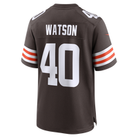 Cleveland Browns Nathaniel Watson Brown Team Game Jersey