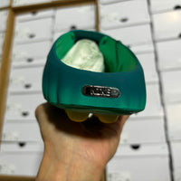 Slides, Green Red Colorway, Slip On Design, Casual Gift for Shoe Lovers