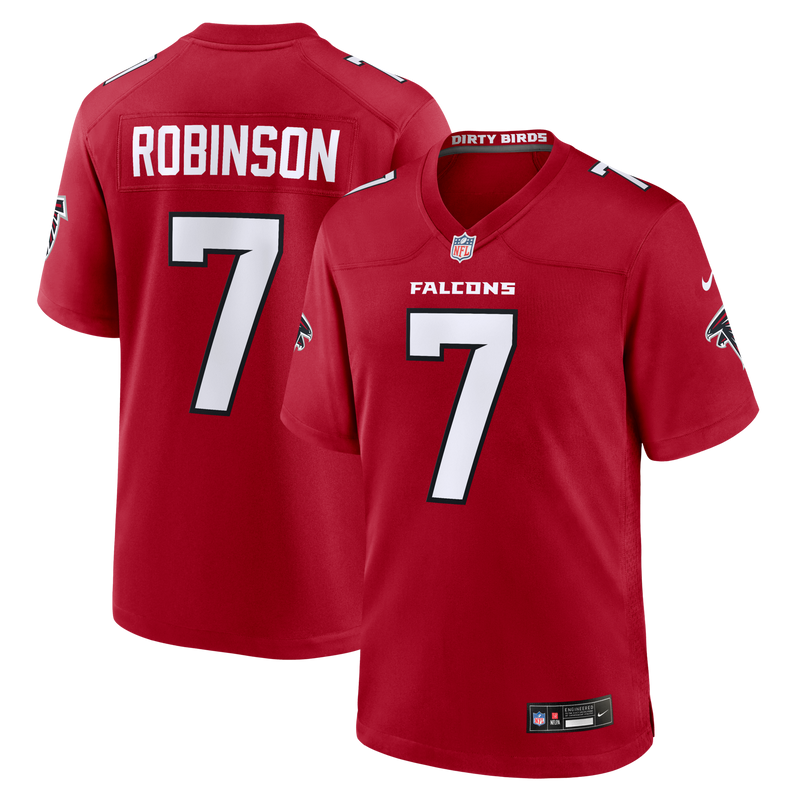Atlanta Falcons Bijan Robinson Red Game Jersey