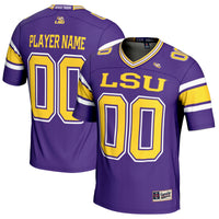 LSU Tigers NIL Pick-A-Player Football Jersey - Purple
