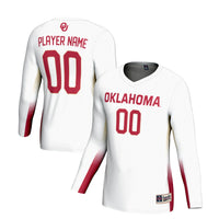 Oklahoma Sooners Adult NIL Lightweight Volleyball Jersey - White
