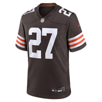 Cleveland Browns Myles Bryant Brown Team Game Jersey