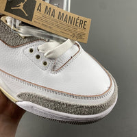 Distressed Sneakers, Off White Gray Colorway, Lace Up Design, Distressed Finish, Casual Gift for Sneaker Fans