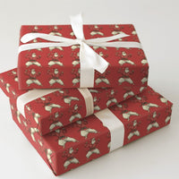Martial Arts Gift Wrap, Karate Santa Christmas Wrapping Paper, Humorous Judo Santa Holiday Wrapping Paper, Black Belt Santa Gift Wrap Roll