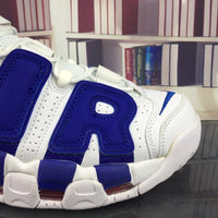 Sneakers, Blue White Colorway, Lettering Design, Lace Up Design, Casual Gift for Sneaker Fans