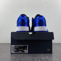 Low Top Sneakers, Black Blue Colorway, Lace Up Design, Casual Gift for Sneaker Fans