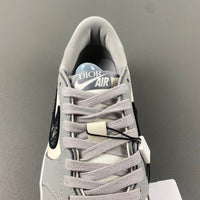Low Top Sneakers, Gray White Colorway, Lace Up Design, Casual Gift for Sneaker Fans