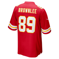 Kansas City Chiefs Jason Brownlee Red Team Game Jersey