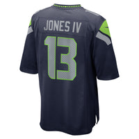 Seattle Seahawks Ernest Jones IV College Navy Game Jersey