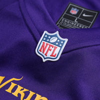 Minnesota Vikings Cris Carter Purple Game Retired Player Jersey