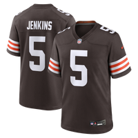 Cleveland Browns Rayshawn Jenkins Brown Team Game Jersey