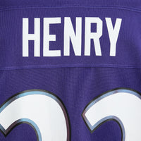 Baltimore Ravens Derrick Henry Purple Team Game Jersey