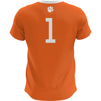 Clemson Tigers Lightweight Soccer Fashion Jersey - Orange