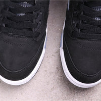 Sneakers, Black White Colorway, Lace Up Design, Casual Gift for Sneaker Fans