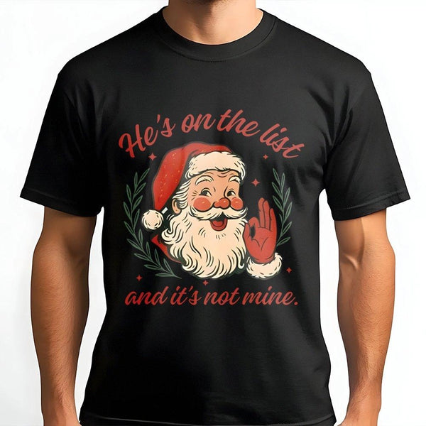 Liberal Democrat Holiday Graphic Tee, Humorous Anti-Politics Santa T-Shirt, Sarcastic Political Christmas Shirt, Satirical Xm