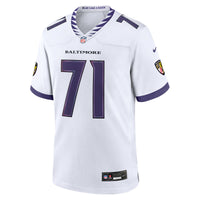 Baltimore Ravens Olaivavega Ioane White Game Jersey
