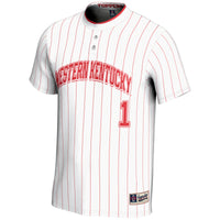 #1 Western Kentucky Hilltoppers Lightweight Softball Jersey - White