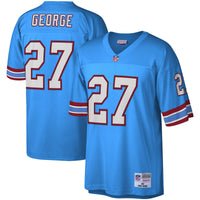 Houston Oilers Eddie George Light Blue Legacy Replica Jersey