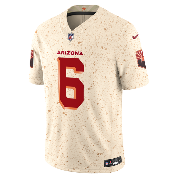 Arizona Cardinals James Conner Natural 2025 Rivalries Collection Stitched Limited Jersey