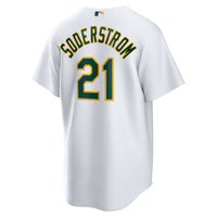 Athletics Tyler Soderstrom White Home Replica Jersey