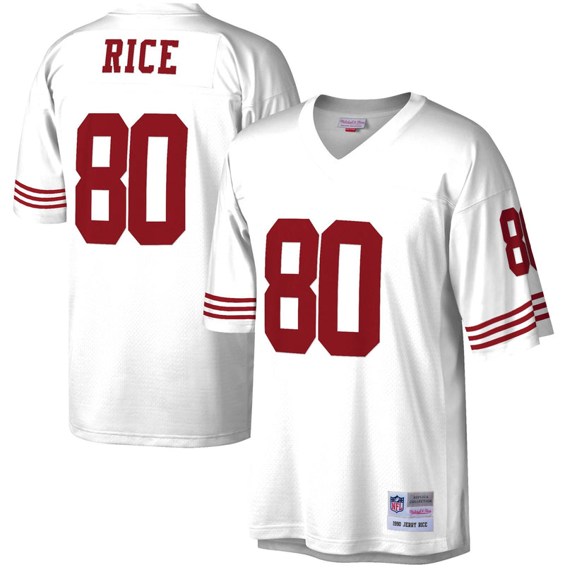 San Francisco 49ers Jerry Rice White Legacy Replica Jersey