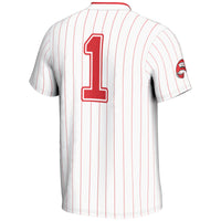 #1 Western Kentucky Hilltoppers Lightweight Softball Jersey - White